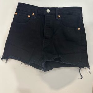 Denim Levi High rise Jean Short Ribcage